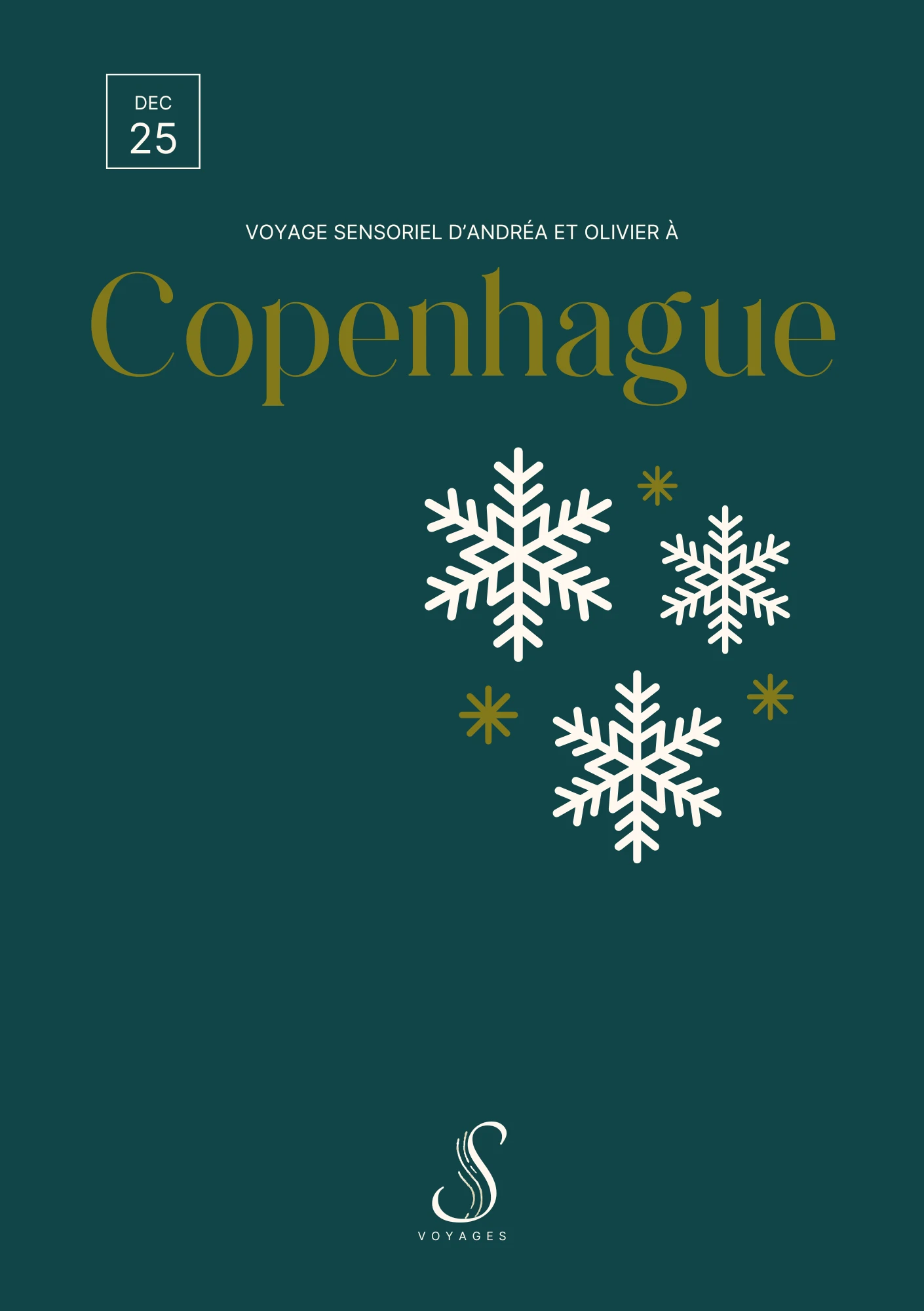 Carnet de voyage - Voyage sensoriel d'Andréa & Olivier à Copenhague